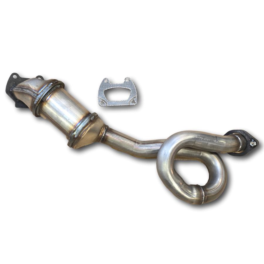 Jeep Wrangler 12-17 catalytic converter 3.6L V6 LEFT SIDE / BANK 2 side view