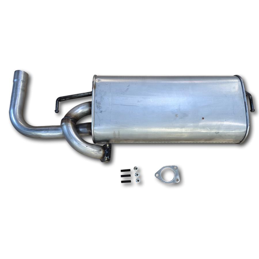 2011-2013 Mitsubishi RVR 2.0L 4-Cylinder Muffler Assembly STAINLESS STEEL