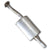 Honda Civic 2012-2015 muffler assembly 1.5L and 1.8L 4cyl STAINLESS STEEL