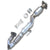 Nissan Pathfinder 2013 to 2020 Flex pipe with Catalytic Converter 3.5L V6