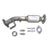Nissan NV200 2013-2018 Catalytic Converter 2.0L 4cyl REAR UNIT