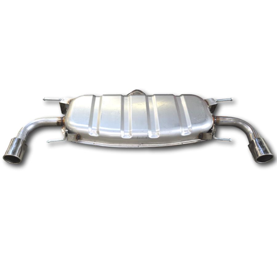 2013-2016 Mazda CX-5 2.0L rear muffler with tips , STAINLESS STEEL , OEM GRADE