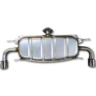 2013-2016 Mazda CX-5 2.0L rear muffler with tips , STAINLESS STEEL , OEM GRADE