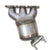 Volvo S80 2007 to 2010 3.2L 6cyl BANK 2 catalytic converter OEM GRADE