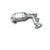 Hyundai Santa FE 2.7L Bank 1 Catalytic Converter Left Side View