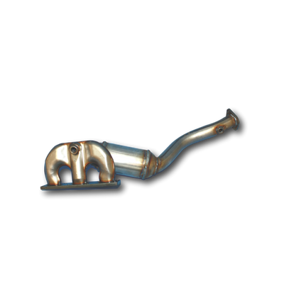 BMW Z3 2.5L and 3.0L Front Catalytic Converter Back Side View