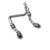 Jeep Wrangler 07-09 catalytic converter 3.8L V6