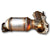 Toyota Sienna 3.5L V6 07-16 BANK 2 Catalytic Converter , RADIATOR SIDE UNIT