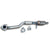 2001-2004 Hyundai Santa FE 2.4L Rear Catalytic Converter