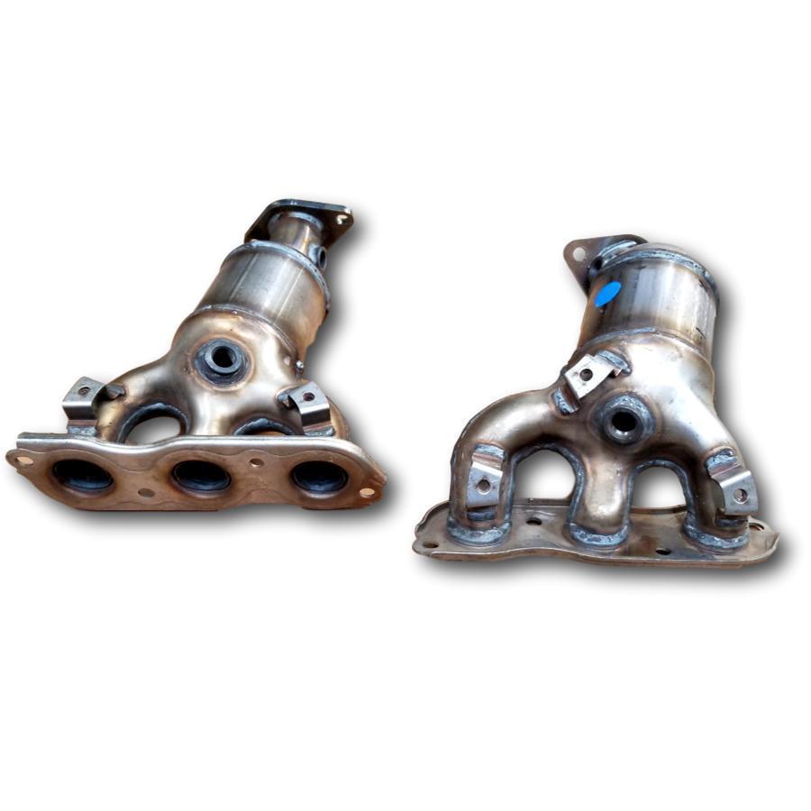 Mitsubishi Outlander 2007-2013 Bank 1 and Bank 2 Catalytic Converters 3.0L V6 SET