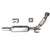 Volkswagen Jetta 2012-2015 2.0L non-turbo Catalytic Converter
