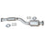 2001-2003 Hyundai Elantra 2.0L 4 Cylinder Rear Catalytic Converter