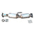 Mazda B4000 1998-2000 Catalytic Converter 4.0L V6 REAR UNIT