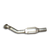 Jeep Compass 07-10 4WD rear catalytic converter