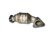Chrysler Sebring 3.0L V6 Bank 1 Catalytic Converter Back Side View