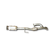 Toyota Camry 07-17 flex catalytic converter 3.5L V6