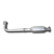 Honda Civic EX / Si 1.7L Catalytic Converter Side View