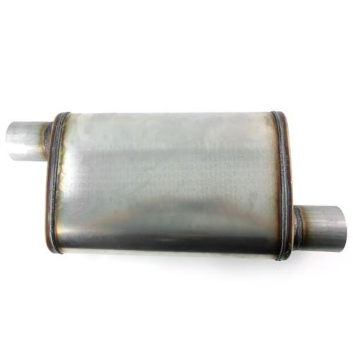 Performance muffler 4" x 9" offset - offset